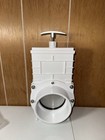 Valterra 4  110mm Pvc Gate Valve  Slip hub Fittings With Stainless Steel Paddle 