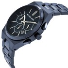 Michael Kors Lennox Chronograph Quartz Blue Dial Ladies Watch Mk9147