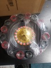 Shot Glass Roulette Novelty Gifts Drinking Party Game 16pcs Red black
