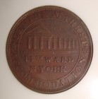 1837 Ht-239 New York  Ny Centre Market Hard Times Token Ngc Ms61
