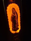 Vintage Aerolux Neon Light Bulb Virgin Mary Religious Catholic