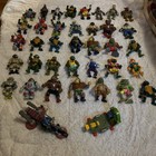 Vintage Tmnt Action Figures Large Lot With Rare Ones  Universal Monster And More