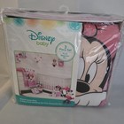 Disney Baby Minnie Mouse 3 Piece New Crib Set 