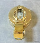 Antique Nautical Brass Military Compass Vintage Collectible Decor Style Gift