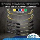 Usa 8 Point Rollback Tie Down System Chain Ends For Car Hauler Tow Truck Flatbed