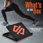 Squatz Professional Steel Calf Stretcher Adjustable 16in Wide 11 12lbs