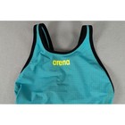 Arena Womens Powerskin Carbon Air2 Kneeskin Racing Swimsuit Turquoise Size 26