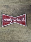 Vintage Budweiser Beer Bow Tie Jacket Patch Anheuser Busch