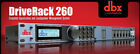 Dbx Driverack 260 Loudspeaker Management System 2 In - 6 Out   Mint  