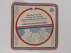 Vintage Bell System Long Distance Rate Wheel Telephone Calculator Card 1977