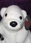 Vtg Coca Cola Polar Bear Holding Coke Bottle 1997 Plush Nwt 