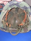 U s  Army Pasgt M8 Made With Kevlar Helmet W woodland Camo Cover