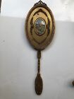 Antique Vintage Apollo Ormolu Vanity Set 3 Pc Box Brush Mirror
