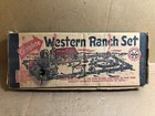 Vintage 1952 Louis Marx Western Ranch Set   empty Box Only    