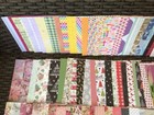 Huge 6x6 Scrapbook Paper Lot B 150 Sheets many Themes   Patterns new