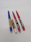 4 Vintage Tip   Strip Floaty Ball Point Pens With Nude Men Display From Denmark