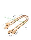 Vachetta Leather Handle Strap For Tote Bag Slim 1cm Replacement 1 Pair 4 Colors