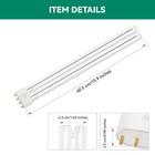 Uv Replacement Bulbs 36w Uv Bulb Lamp Compatible Jebao Pu-36w Uv Light Bulbs