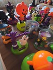 Huge Lot Of Halloween And Fall Solar Powered Dancing Bobbleheads Figures