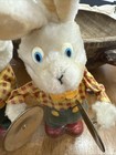 Two Vtg Yesterday s Favourites By Russ Wind Up Rabbit W  Cymbals 8 Inch Not Work