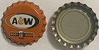 Vintage 1980s A w Root Beer Bottle Cap Frothy Mug Nos Soda Memorabilia