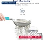 Cat Litter Scoop  Aluminum Alloy Sifter  Kitty Metal Scooper  Deep Shovel With D