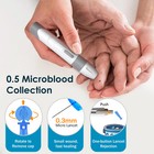 Bioland Glucose Test Strips - G-425-2 3 Strips 50-500pcs Lancet Strips No Meter