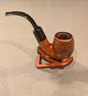 Savinelli Extra Estate Tobacco Pipe Bent Smooth 614 Shape Read