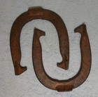 Vintage Set Of 2 Professional Eagle Ringer Throwing Horseshoes 2 5 Lbs 