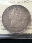 1888  Iccs Graded Newfoundland Twenty   20  Cent   ef-40 Cleaned  