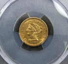 1879 U s   2 50 Liberty Head Gold Quarter Eagle Pcgs Au58