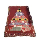 New Christmas Throw Blanket Woven Christmas Tree Tapestry Afghan Reversible