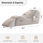Yoga Chair Sex Chair Chaise Lounge W  Lumbar Pillow   Footstool Side Packet