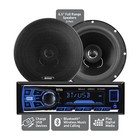 Boss Audio Systems 638bck Car Stereo Package With Single Din Stereo And Speakers