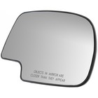 Mirror Glass Power W backing Plate Passenger Side For Chevy Silverado Gmc Sierra