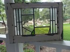 313 English Leaded Stained-glass Window 20 1 4  X 14 1 2  0 S h Added