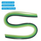 Quilling Paper Strips 120 Pcs Green 5mm X 21  Origami Christmas Craft Diy Art