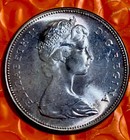 1967 Canadian Canada 1  One 80  Silver Dollar Coin Flying Goose  6 Troy Oz 18 7g