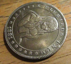 Us Seller - 1881 - Sexy Lady - Hobo Nickel Coin - Abstract Art Craft Decoration