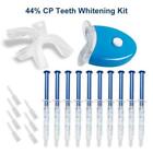 Dental Teeth Whitening Kit Blue Led Light 10pcs  Tooth Whitener Bleaching Gel