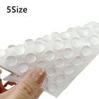 100pcs Self-adhesive Silicone Door Stopper Bumper Pads Cabinet Furniture - New