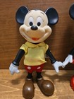 Vintage Walt Disney Mickey   Minnie Mouse 8    Inch 70s Action Figures Lot Of 2 H3