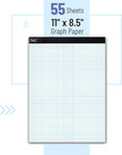 Graph Paper  Grid Paper  4x4  4 Squares Per Inch   11 x8 5   55 Sheet