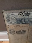 1895 Centlivre Brewing Fort Wayne Pre Prohibition Letterhead Display Sign Beer 