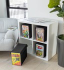 Comic Book Storage Box With Comic Book Display Window  patent Pending    