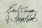 Earl Scruggs Dr Ralph Stanley Signed Autograph 11  Banjo Head Jsa Coa