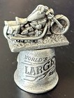 Vintage Sturgis South Dakota Motorcycle Thimble World s Largest Rally Metal