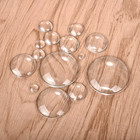 10pcs Clear Glass Round Cabochons Transparent Dome For Jewelry Making Diy Findin