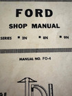 1953 I t Shop Ford 2n 8n 9n Tractor Shop Service Repair Manual Book Fo-4
