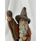 Mike Makras Gandalf Sculpture Hand Painted Wizard Figure Vintage Art 1980